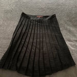 Plus Size Hal Rubenstein Women’s Black Pleated Skirt